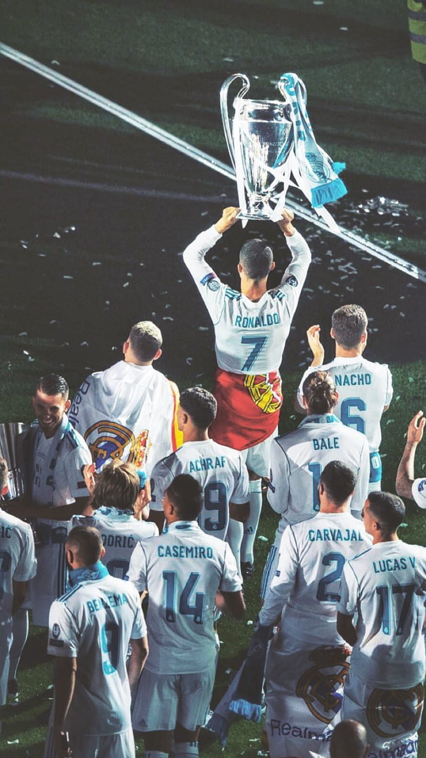 Real Madrid Champions League, Real Madrid 2021 HD-Handy-Hintergrundbild