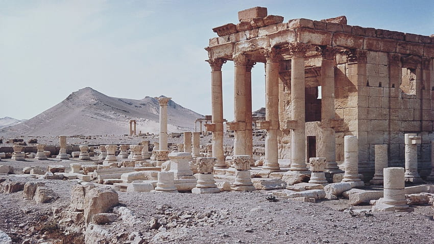 Bu Suriye UNESCO Dünya Mirası Alanlarının Yıkımı Ortasında Kaybolan Tarih HD duvar kağıdı