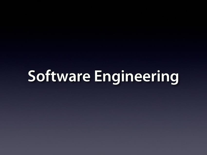 Resources: HPC Software Engineering: Do as I say, not as I do: Watch Presentation HD wallpaper
