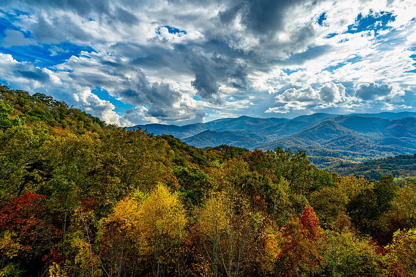 Smoky Mountains , Background HD wallpaper