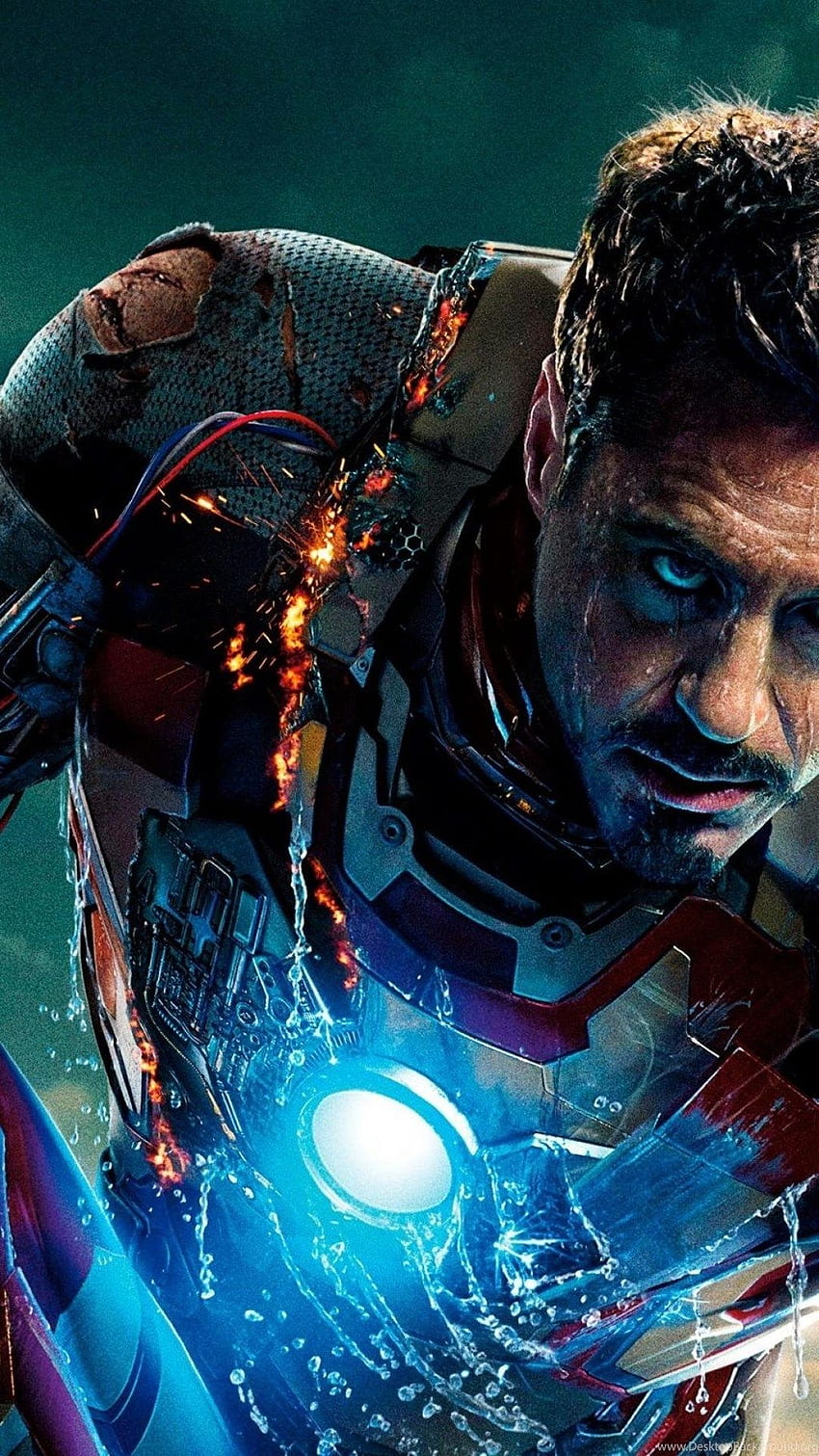 Tony Stark Fond d'écran de téléphone HD