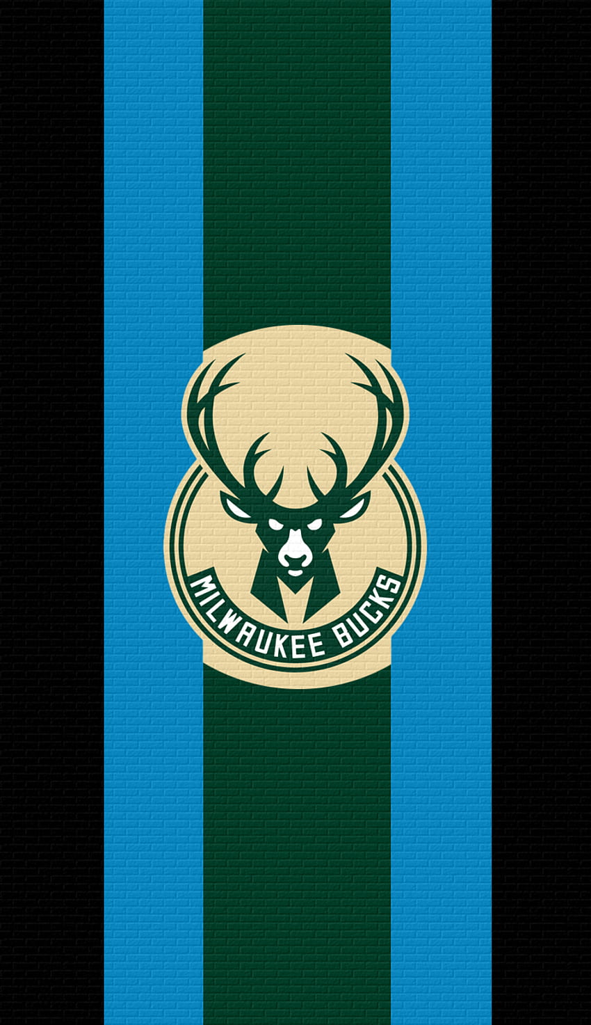 Milwaukee Bucks, Logo des Milwaukee Bucks Fond d'écran de téléphone HD