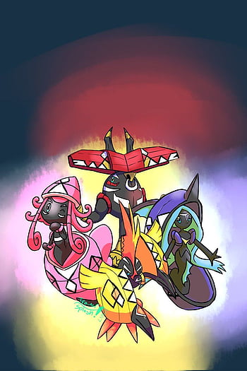 tapu koko (pokemon) drawn by chorefuji