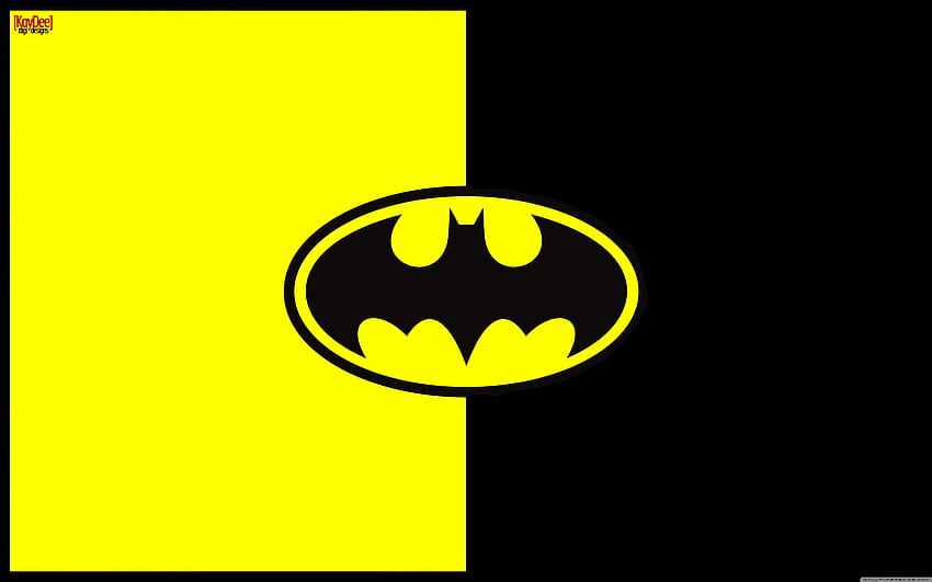Batman Logo Illustration Ultra Background for : & UltraWide & Laptop, High Resolution Batman HD wallpaper