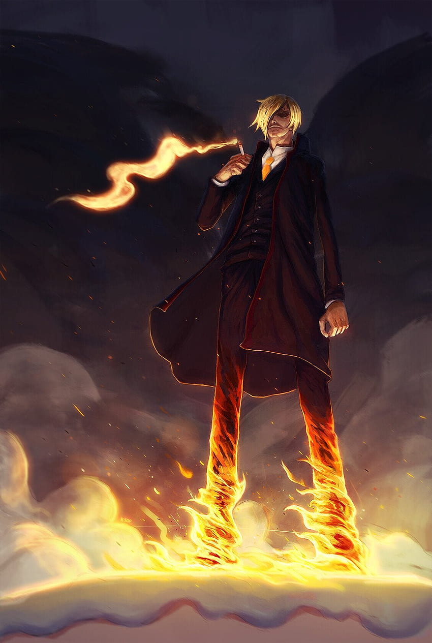 Diable Jambe Sanji In WCI : R OnePiece, One Piece Sanji Diable Jambe HD phone wallpaper