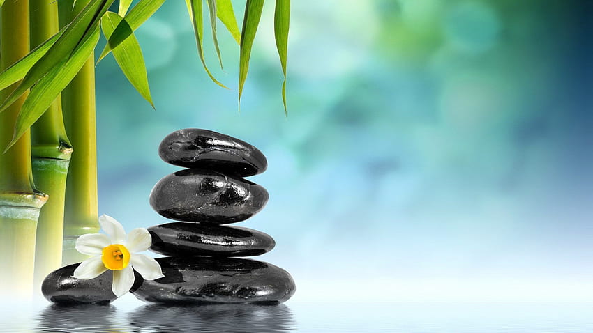 Relaxing Tag Page 4 Water Bamboo Stones - Bamboo, Spa HD wallpaper