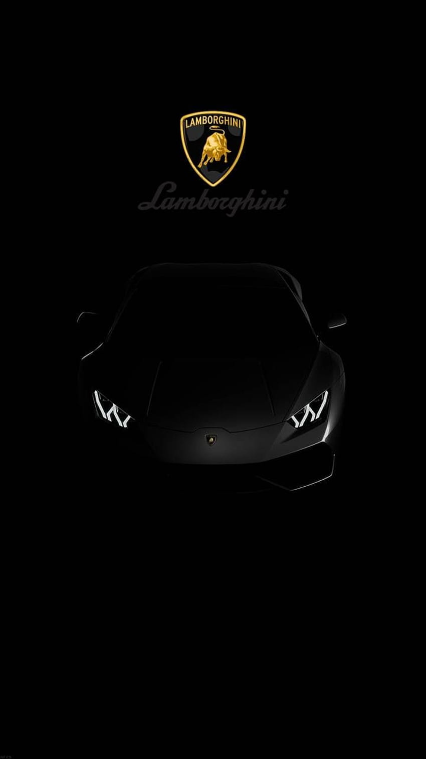 Logo Lamborghini, fajne logo Lamborghini Tapeta na telefon HD
