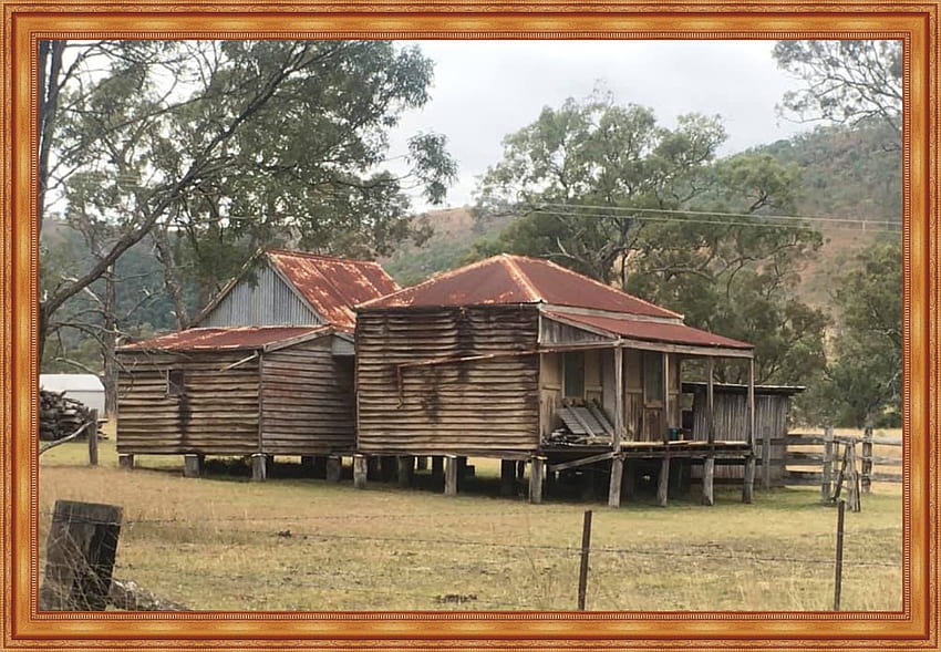 OLD HOUSE...AUSTRALIE, ANCIEN, MAISON, BÂTIMENT Fond d'écran HD