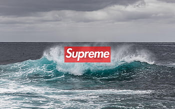 Supreme logo, supreme, nature, landscape HD wallpaper