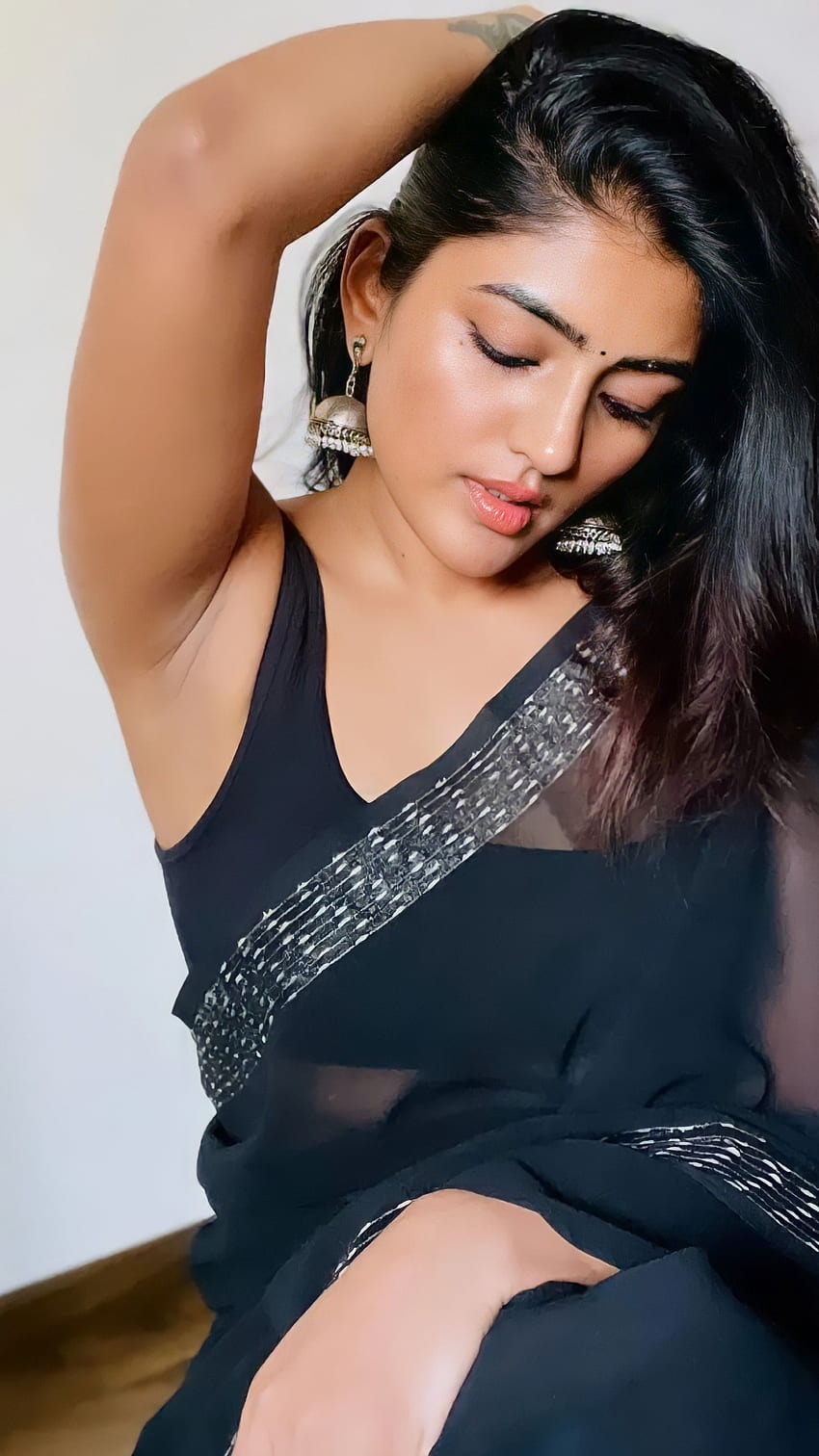 Eesha rebba, telugu actress, saree beauty HD phone wallpaper