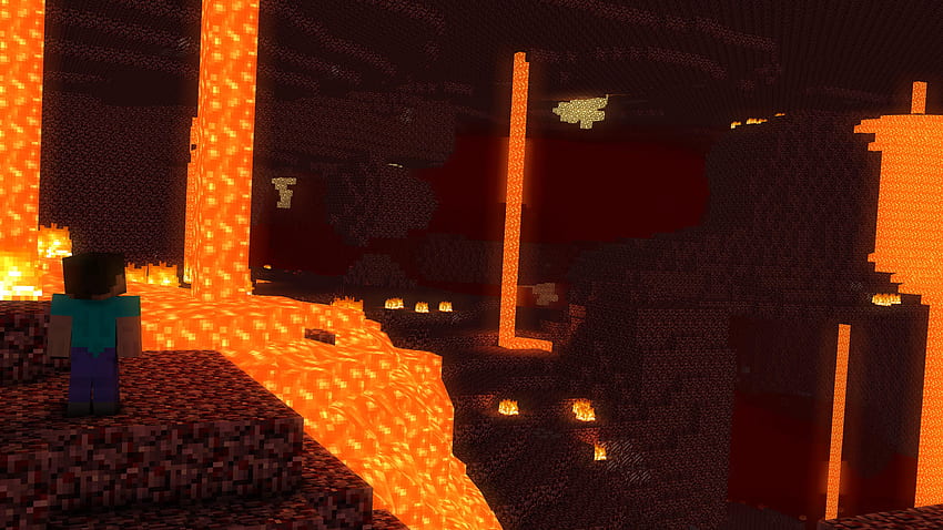 The Nether And Art Mine Imator Forums, Minecraft Nether HD wallpaper