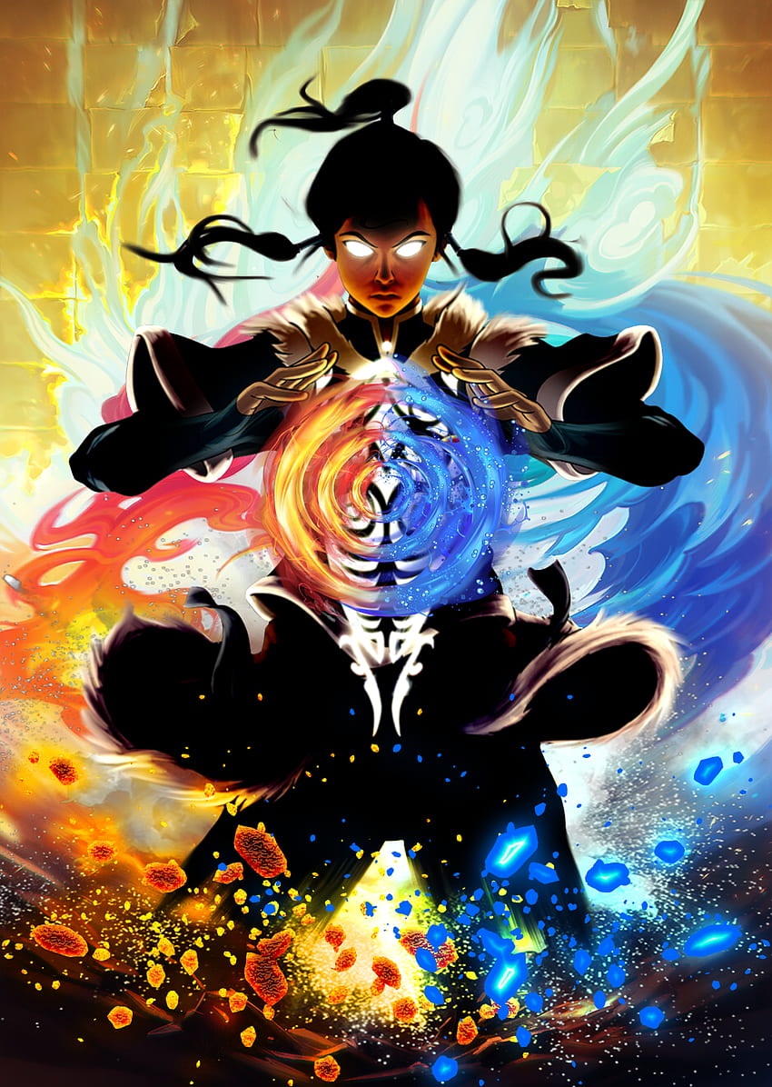The Legend of Korra Poster. Avatar State. Avatar legend of aang, Avatar aang, Avatar cartoon HD phone wallpaper