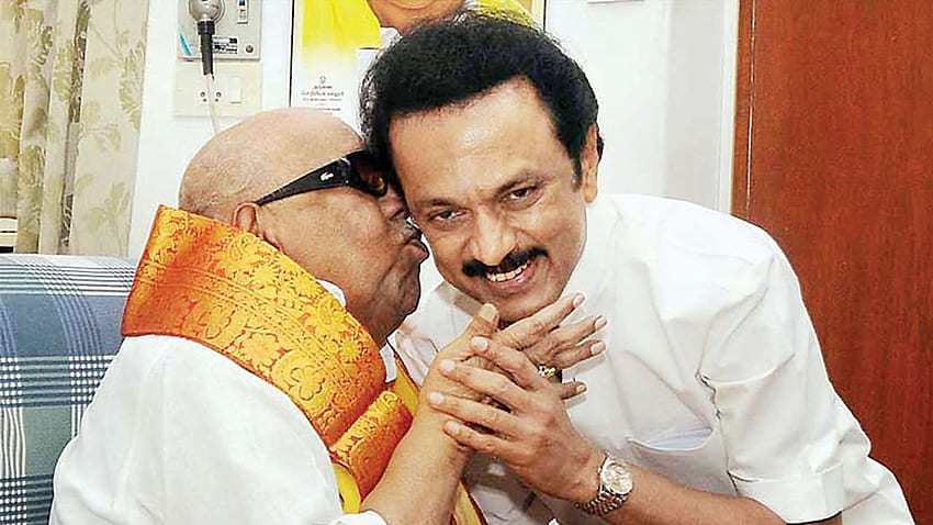 Amid threats from brother Alagiri, MK Stalin elected as President of DMK, M. K. Stalin HD wallpaper