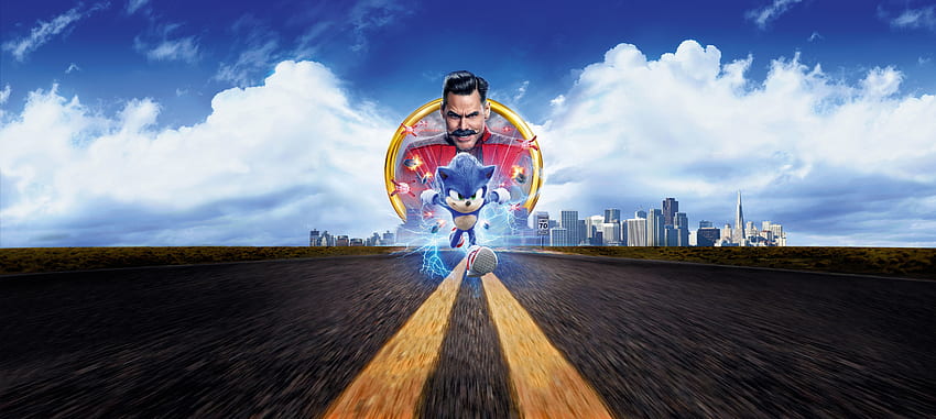 2020, Sonic The Hedgehog, Film HD-Hintergrundbild