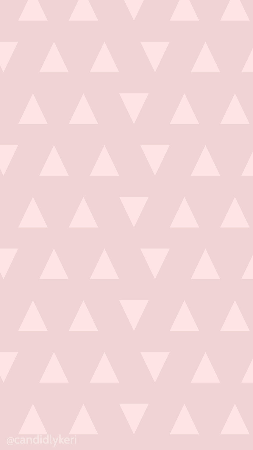 Blogda kullanabileceğiniz pembe güzel üçgen arka plan! Herhangi HD telefon duvar kağıdı