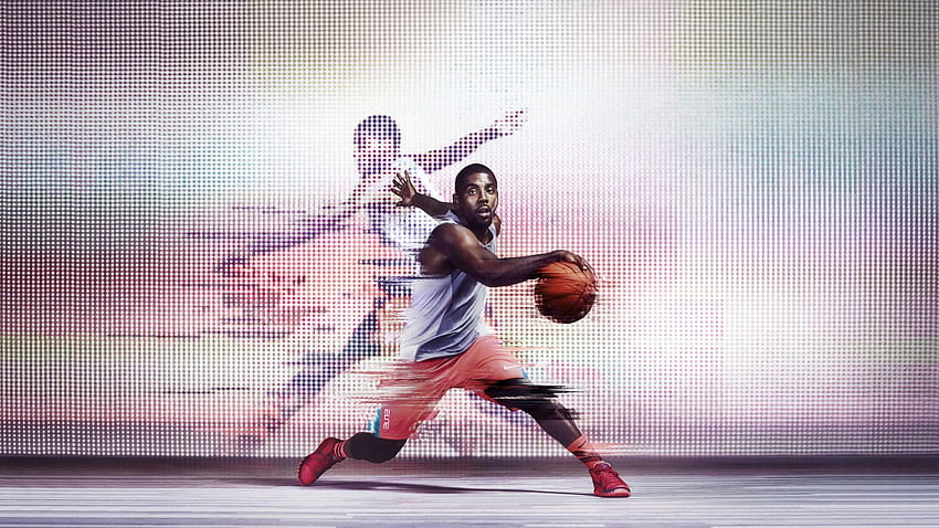 Nike accueille Kyrie Irving au sein de son athlète emblématique, Kyrie Irving Logo Fond d'écran HD