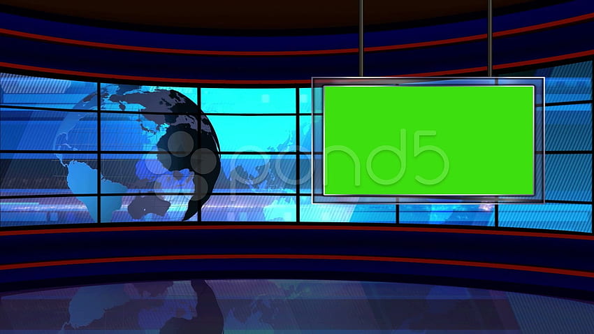News Tv Studio Set - News Channel Background - - HD wallpaper