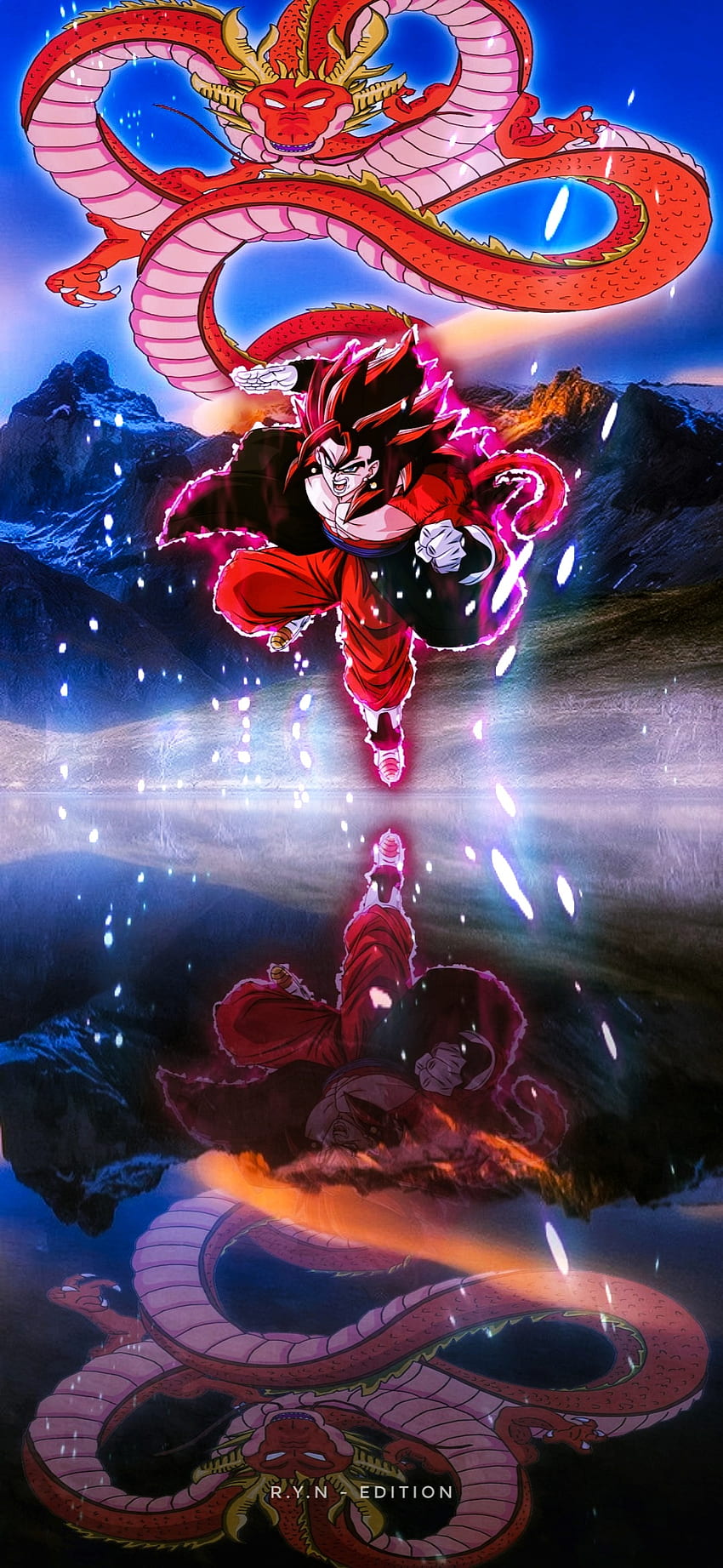 Super Saiyan 4 Goku, dbgt, dbl, ssj4, HD phone wallpaper