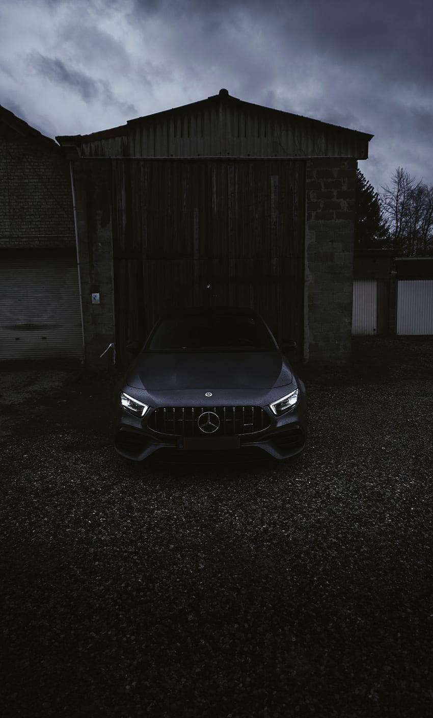 Black Car, Mercedes AMG GT , , IPhone 6 Plus HD phone wallpaper