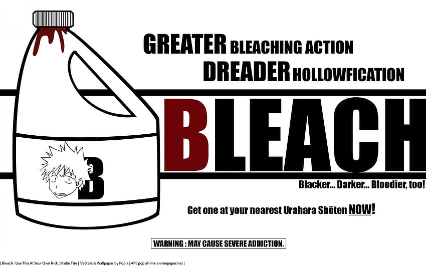 Bleach Blacker...Darker...Bloodier too!, ブリーチ, 一護, サイン, アニメ, ポスター, 黒崎 高画質の壁紙