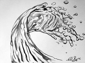 Simple water sketches  rlearntodraw