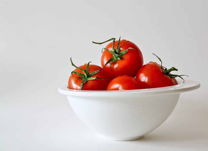 Food, Vegetables, Plate, Tomatoes HD wallpaper