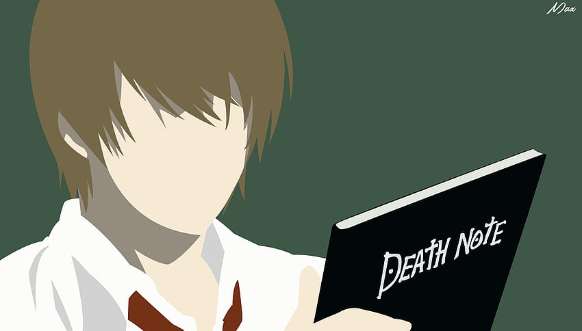 Death Note Ultra . Background ., Death Note Minimalist HD wallpaper ...