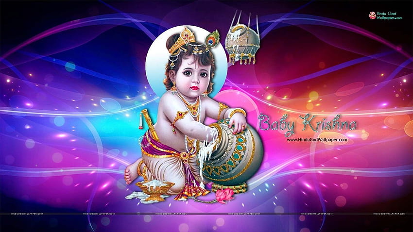 Baby Krishna Full Size in 2019 [] for your , Mobile & Tablet. Explore Sree  Krishna Baby Beautiful 3D . Sree Krishna Baby, Krishna God 3D HD wallpaper  | Pxfuel