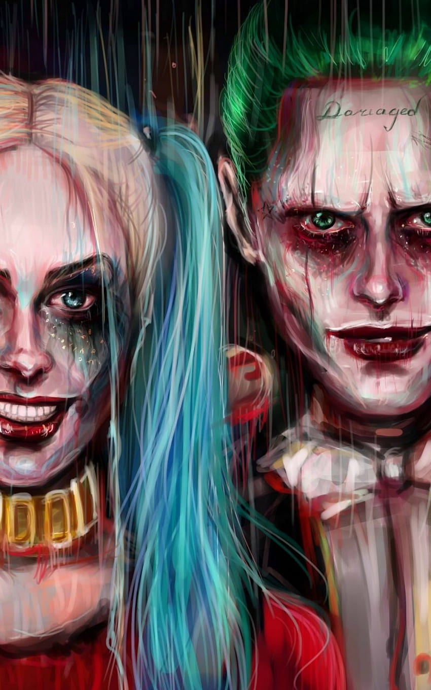 Harley Quinn and Joker iPhone 2019 3D HD phone wallpaper