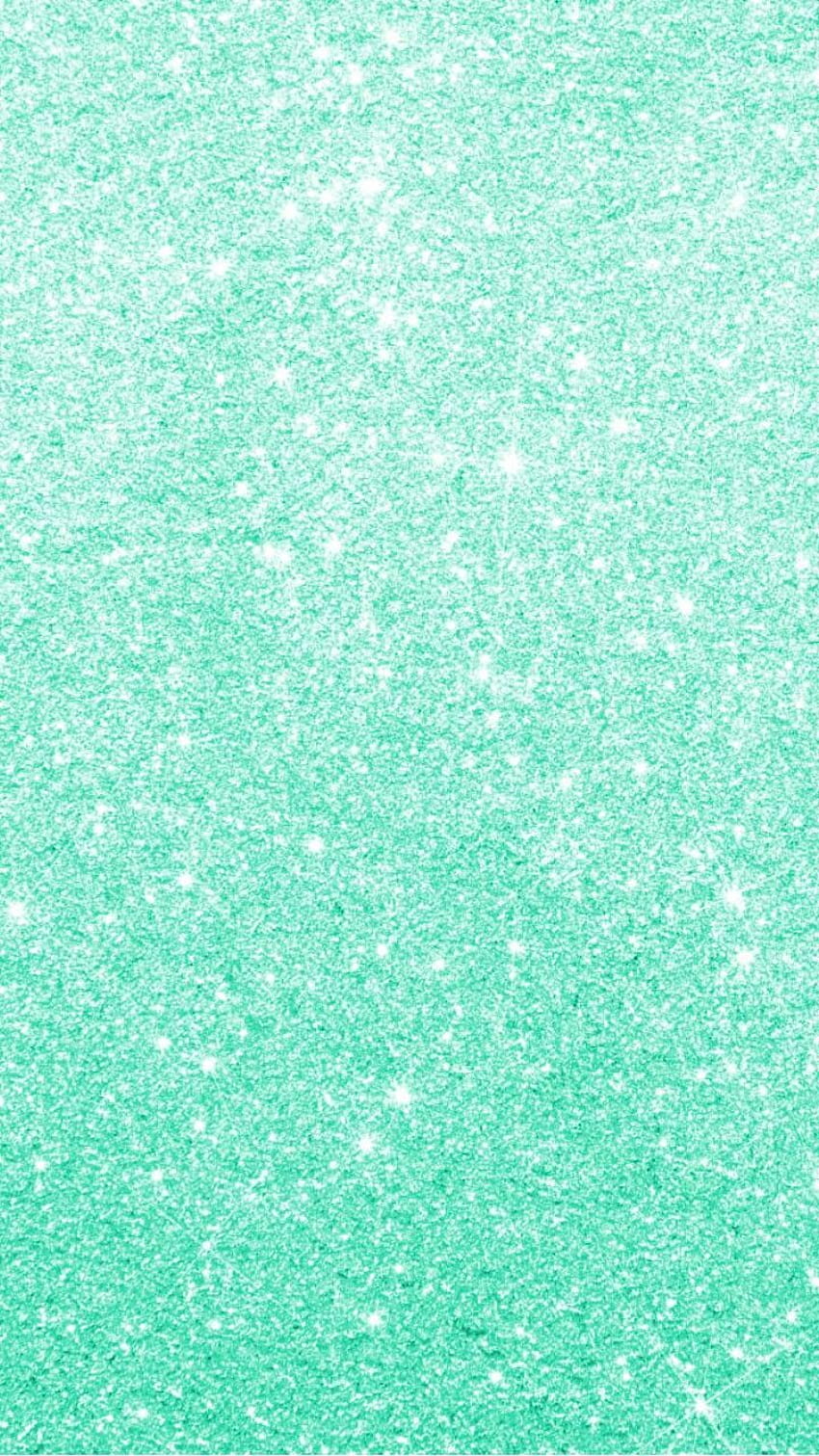 Tiffany Blue Sparkles More Mint Green iPhone, Pastel Green HD phone wallpaper