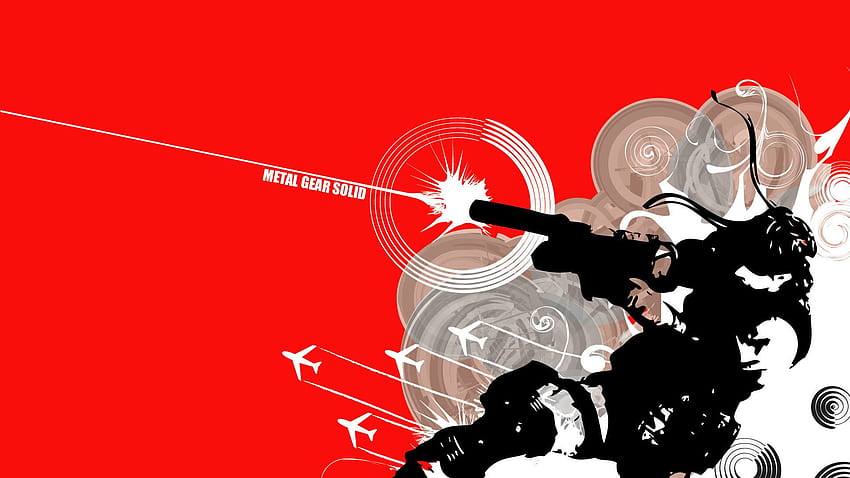Metal Gear Solid, Minimalist Metal Gear HD wallpaper