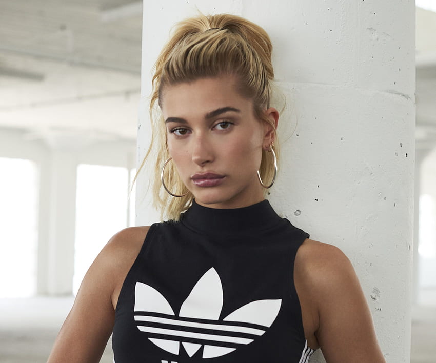 Hailey Baldwin, 2018, celebrity, Adidas x campaign HD wallpaper