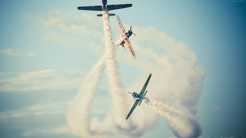 Bucharest airshow, , , 2015 Sony World graphy Awards, sky, clouds, planes, Military - High Resolution HD wallpaper