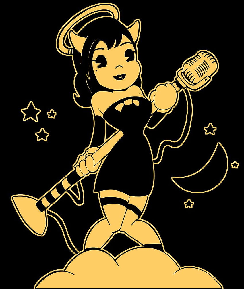 I wish this was in chapter four. Bendy and the ink machine, Retro, Alice  Angel HD phone wallpaper | Pxfuel