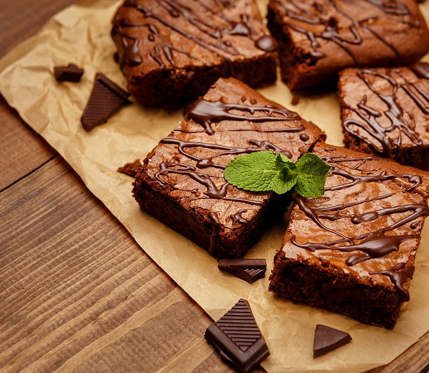 Brownie, Chocolate, Cake, Dessert, Baking - Maiden HD wallpaper