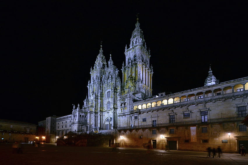 Uzun yürüyüşe çıkan kimse Santiago De Compostela HD duvar kağıdı