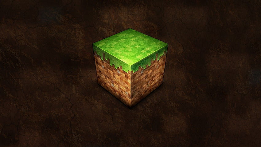 Minecraft Grass Block Minecraft HD wallpaper
