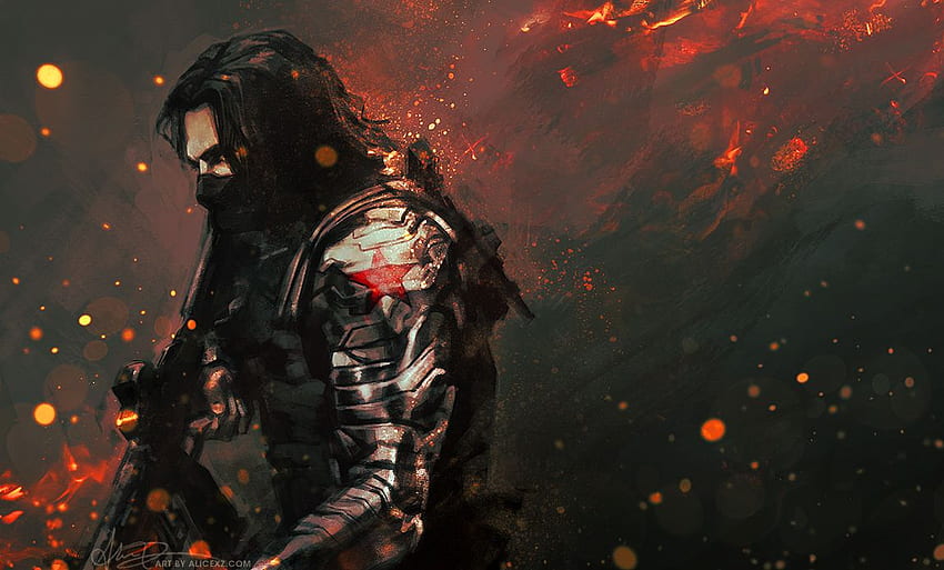 MCU Winter Soldier Respect wątek – Bucky Barnes Tapeta HD