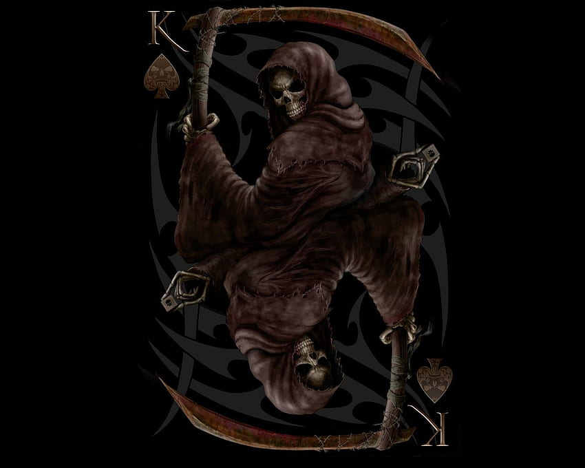 Grim Reaper for iPhone., Death Skull HD wallpaper