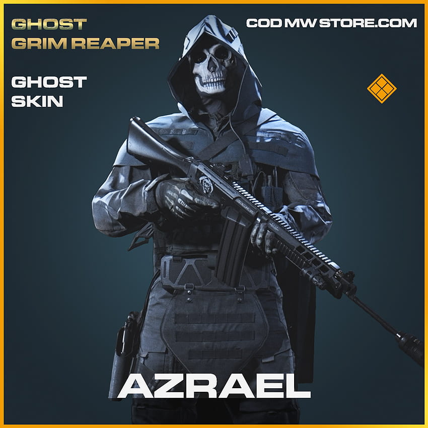 Ghost Grim Reaper - Operatörler ve Kimlik Ürün Mağazası Paketi - Call of Duty Warzone & Vanguard, Ghost Azrael HD telefon duvar kağıdı
