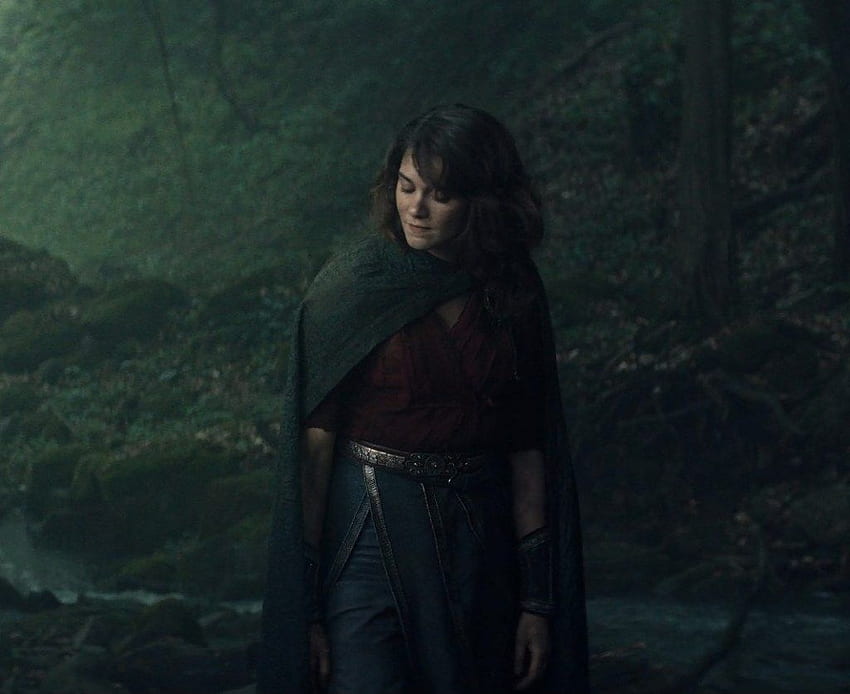 Como o Renfri de Millie Brady deveria ser em The Witcher - Redanian Intelligence, Emma Appleton papel de parede HD