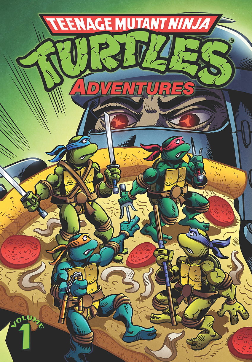 Teenage Mutant Ninja Turtles (TMNT) Adventures Cartoon, komiks Ninja Turtles Tapeta na telefon HD