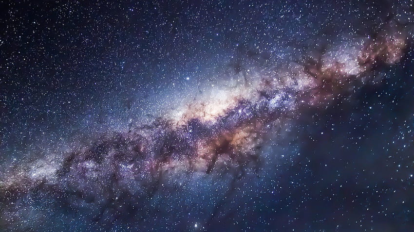 Astronomy Milky way observatory sky galaxie space stars HD wallpaper