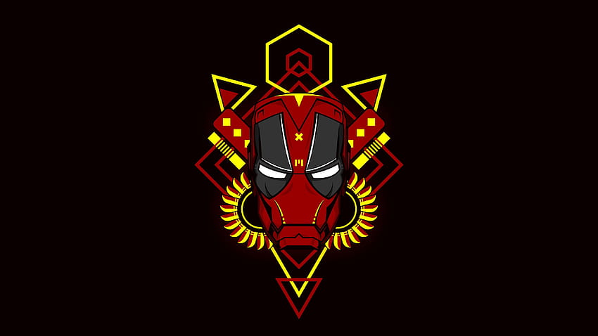Deadpool Symbol - Drawing Art Ideas, Simbol HD wallpaper