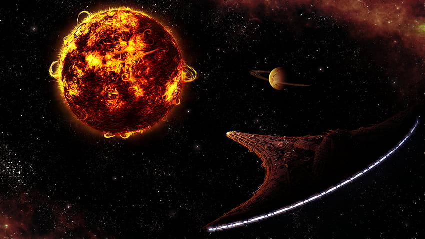 Stargate Universe Destiny HD wallpaper