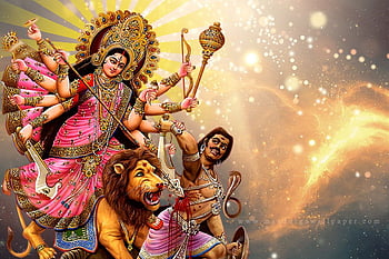 Maa Durga , pics & from our goddess collection to make your screen  spiritual and. Durga, Durga maa, Maa durga HD wallpaper | Pxfuel