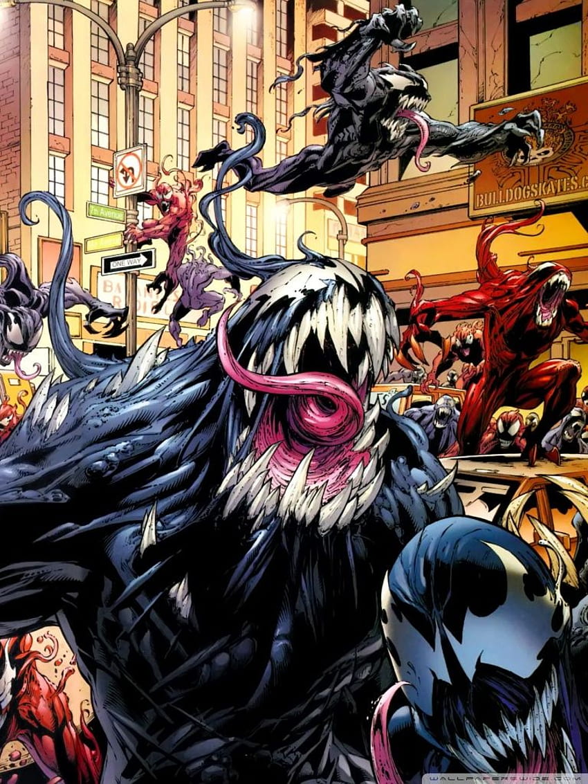 Comics Chaos for Ultra TV • Wide, Symbiote HD phone wallpaper | Pxfuel