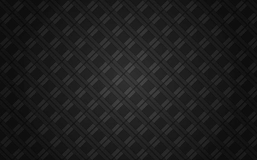 Black Grid สีดำ นามธรรม มืด ตาราง วอลล์เปเปอร์ HD