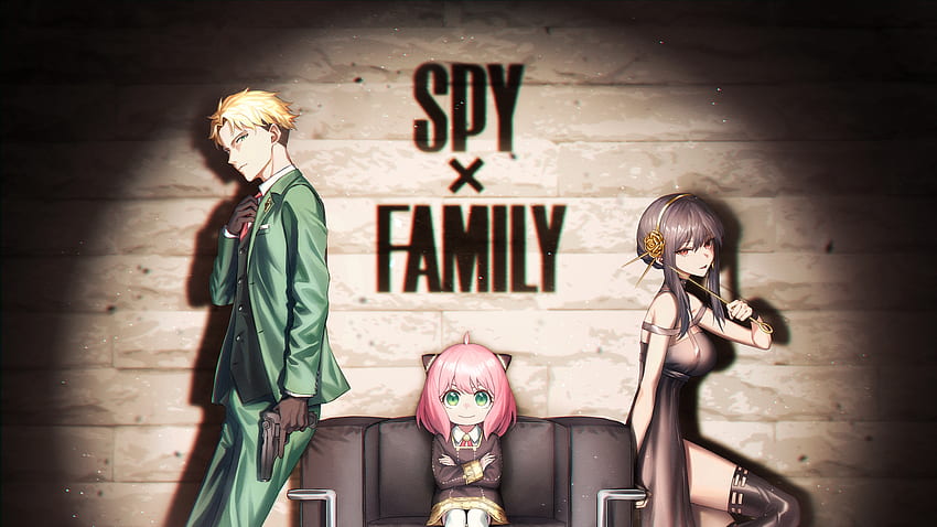 Anya Forger Loid Forger Yor Forger Spy x Family Wallpaper HD