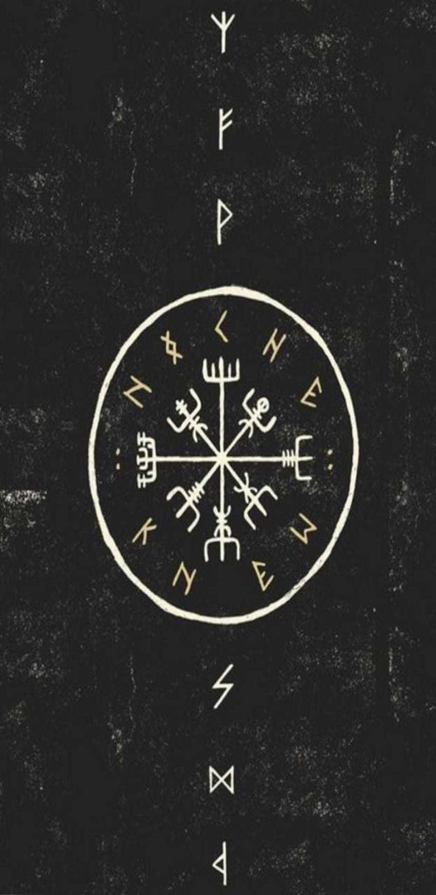 Bindrune, rune norrene Sfondo del telefono HD